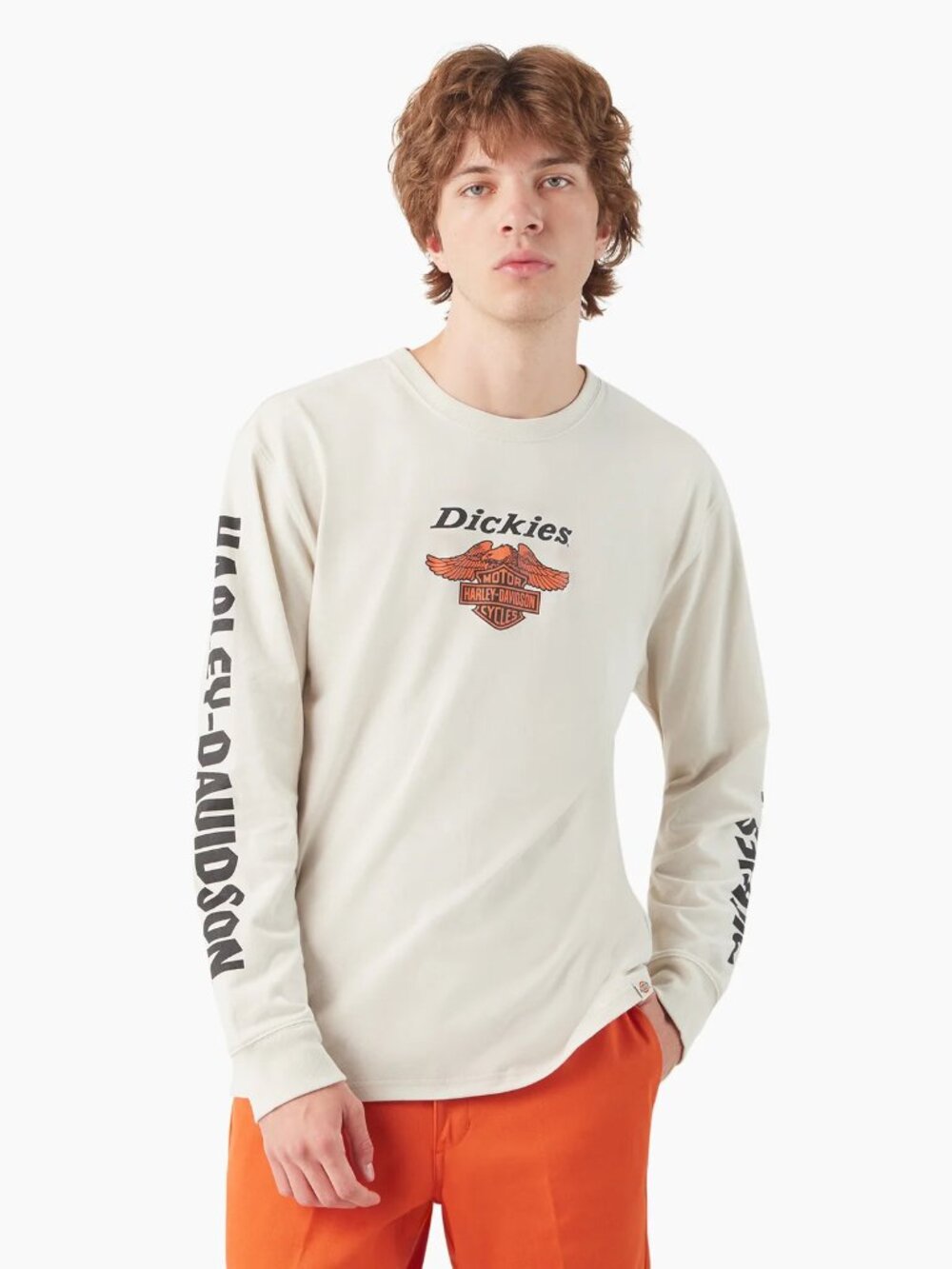 Dickies - Harley-Davidson Heavyweight Long Sleeve Eagle Tee Men's Sz L NEW NWT